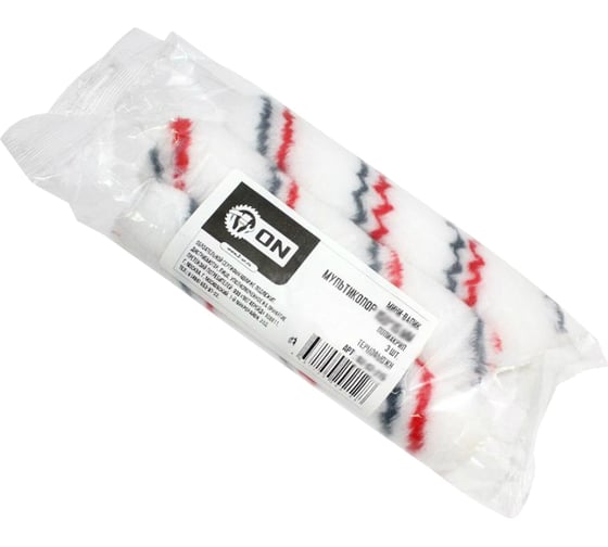 Изображение товара Мини-валик ON МУЛЬТИКОЛОР полиакрил 150х15 мм, 3 шт.уп. 02-02-215