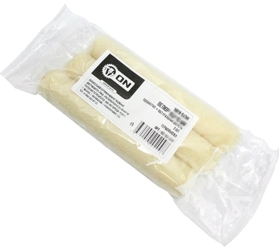 Изображение товара Мини-валик ON ВЕЛЮР полиакрил + нат.шерсть 150х15 мм, 3 шт.уп. 02-02-212