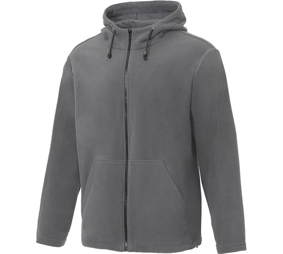 Изображение товара Толстовка флисовая с капюшоном СОЮЗСПЕЦОДЕЖДА КОТЛАЙН темно-серая, размер 52-54, рост 182-188 2000000253312