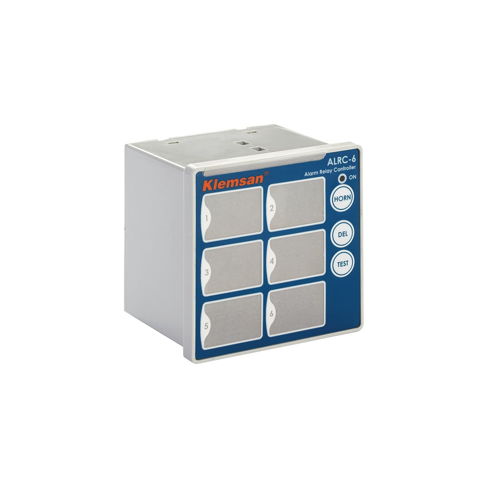 Изображение товара Контроллер аварийных сигналов Klemsan ALRC-6 6-канальный 220V AC/DC