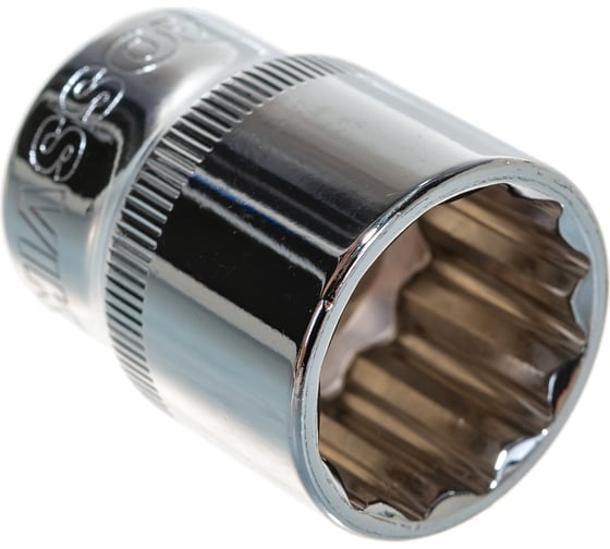 Изображение товара Головка торцевая 12-гранная (22 мм; 1/2DR) ROSSVIK S121222