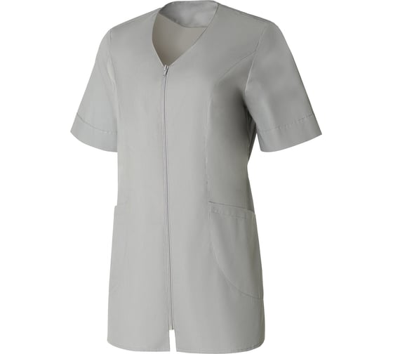 Изображение товара Куртка СОЮЗСПЕЦОДЕЖДА КЛИНПЛЕКС CLINPLEX ВИТА Лайт светло-серая, размер 44-46, рост 170-176 2000000242606