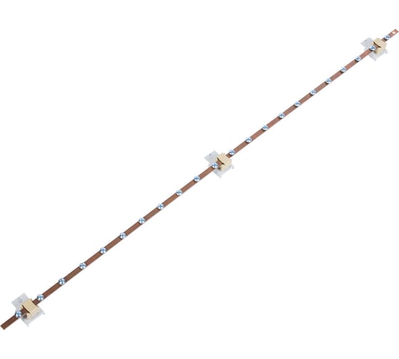 Изображение товара Панель заземления ЦМО для шкафов и стоек, 1000 мм ПЗ-1000.200А