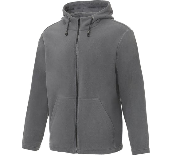 Изображение товара Толстовка флисовая с капюшоном СОЮЗСПЕЦОДЕЖДА КОТЛАЙН (KOTLINE) темно-серая, размер 44-46, рост 170-176 2000000253275
