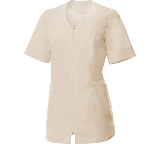 Изображение товара Куртка СОЮЗСПЕЦОДЕЖДА КЛИНПЛЕКС CLINPLEX ВИТА Лайт бежевая, размер 48-50, рост 158-164 2000000242514