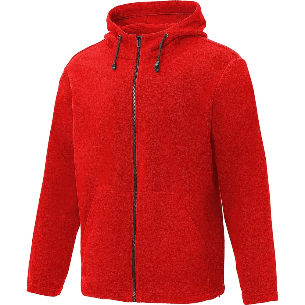 Изображение товара Толстовка флисовая с капюшоном KOTLINE, 3XL, красная