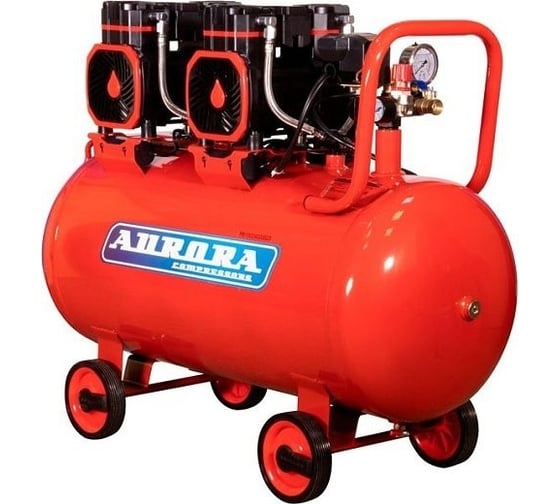 Изображение товара Компрессор Aurora PASSAT-100 BLACK 4G новое поколение 2 режима работы 90 л, 500 л/мин, 2.9 кВт 38255