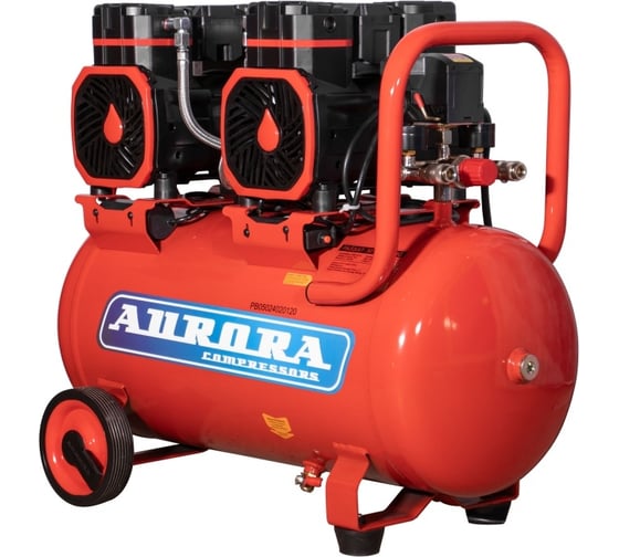Изображение товара Компрессор Aurora PASSAT-50 BLACK 4G новое поколение 2 режима работы 45 л, 500 л/мин, 2.9 кВт 38254