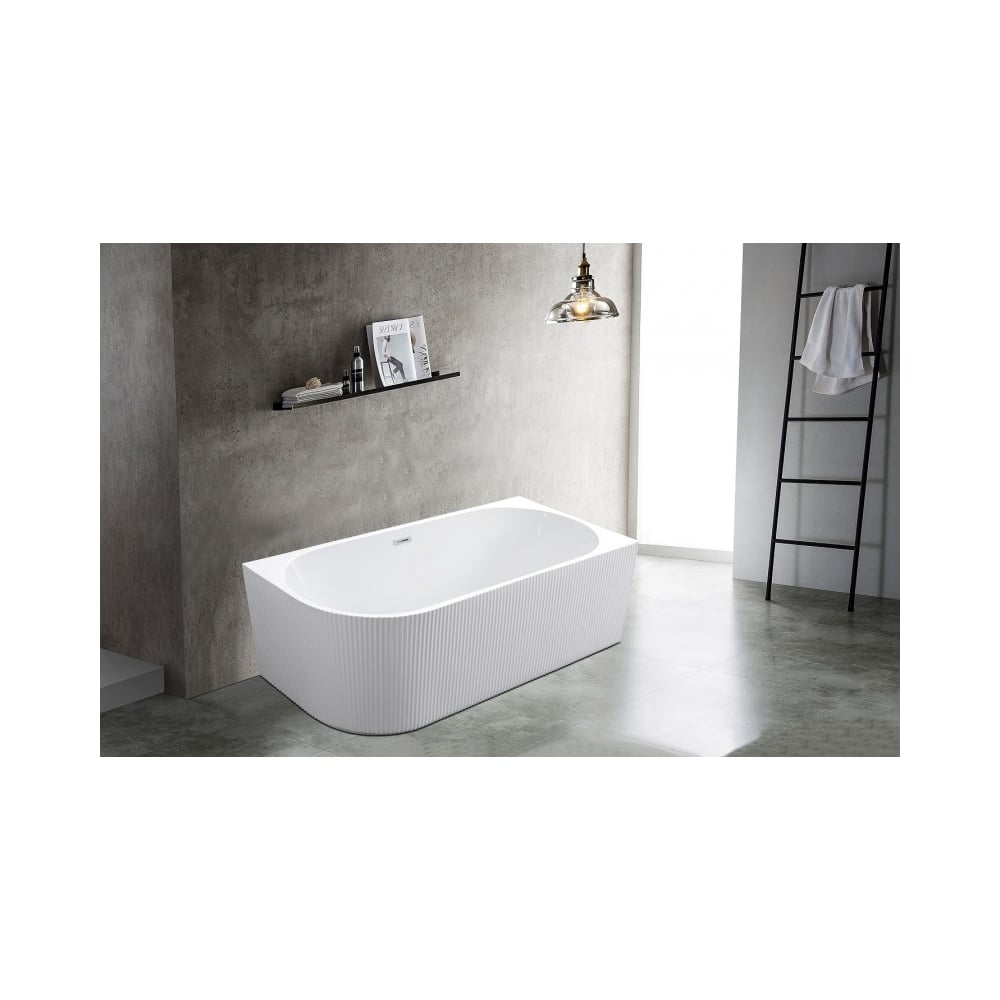 Изображение товара Акриловая ванна ESBANO Bagama 1700x800x580 современная белая
