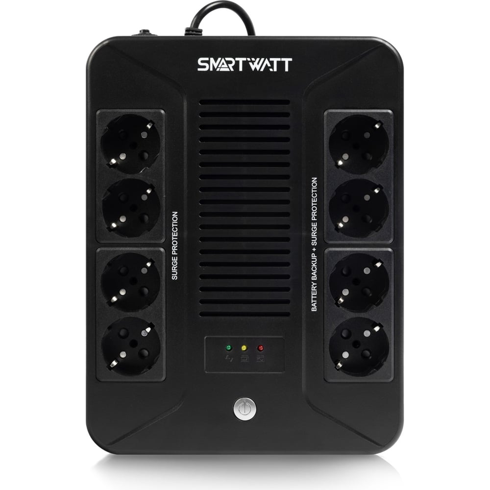 Изображение товара Источник бесперебойного питания SmartWatt UPS SAFE PRO 600 - надежная защита техники