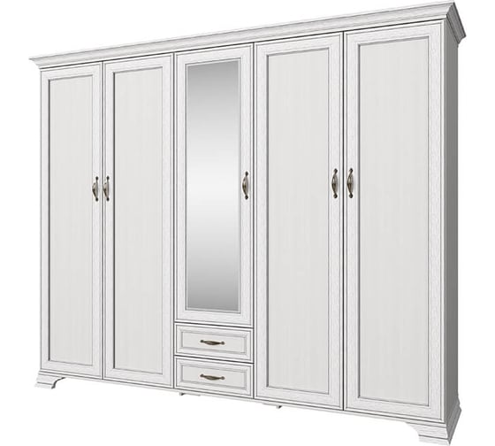 Изображение товара Шкаф Anrex 5DG2S Z, TIFFANY, цвет вудлайн кремовый 687285