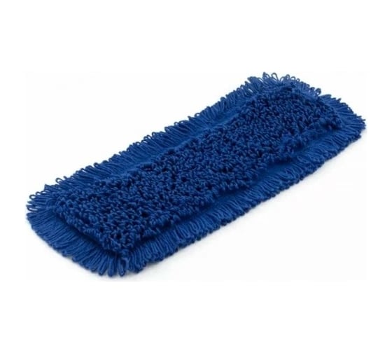 Изображение товара Плоский МОП A-VM 80x11 см, хлопок, рамочный, синий CN3093