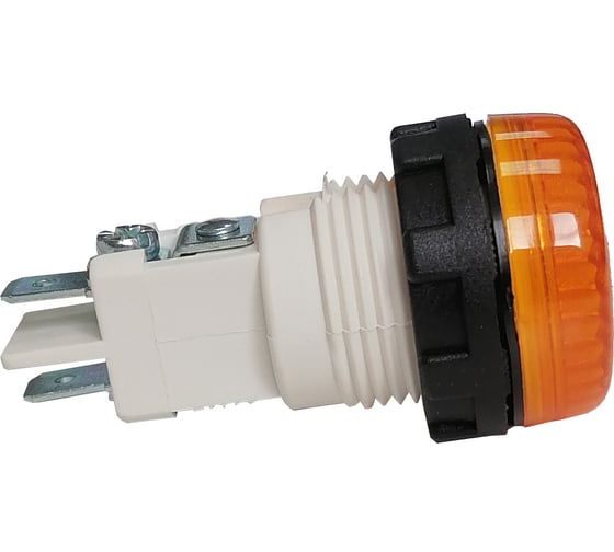 Изображение товара Сигнальная арматура Emas желтая 22мм под лампу с резьбой Ba9S 220B S224NS7