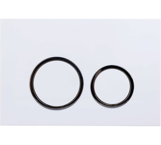 Изображение товара Клавиша для инсталляции ESBANO KRG-11GW глянцевый белый ESINKRG11GW