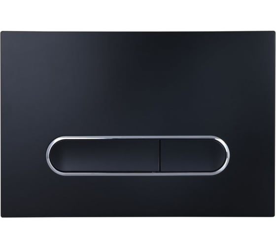 Изображение товара Клавиша для инсталляции ESBANO OVL-17MB матовый черный ESINOVL17MB