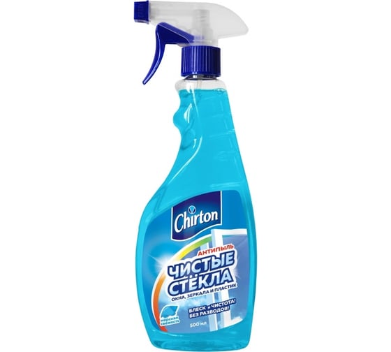 Изображение товара Средство для стекол и зеркал и других поверхностей Chirton Морская Свежесть, 500 мл 78090