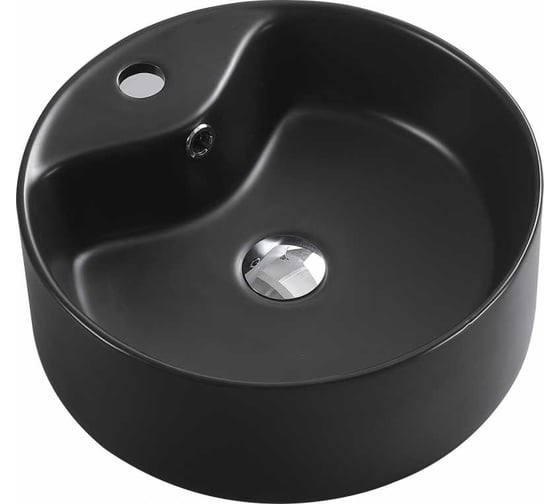 Изображение товара Раковина накладная ESBANO BERYL черная матовая ESRNBERYMB