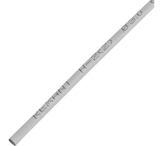 Изображение товара Термоусаживаемая трубка REXANT 3,0/1,5 мм, серая, 50 шт. по 1 м 20-3010