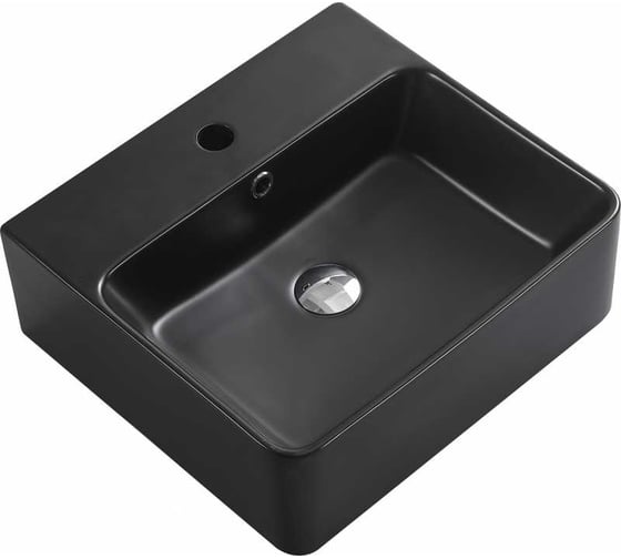 Изображение товара Раковина накладная ESBANO CIRCON-46 черная матовая ESRNCIRC46MB