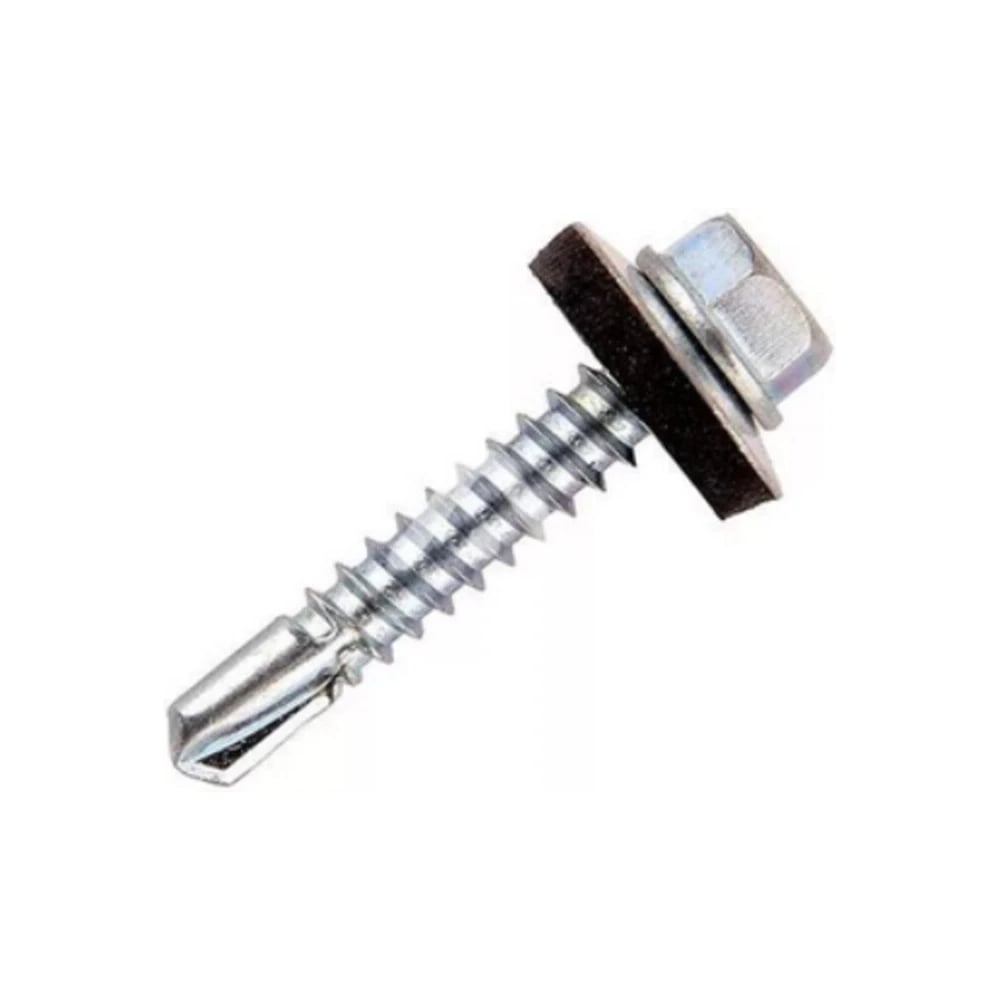 Изображение товара Саморез для кровли STEELREX сверло цинк 5.5x102, 100 шт.