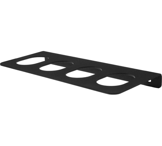 Изображение товара Держатель-органайзер для молотков и кувалд настенный REXANT черный 38-0687