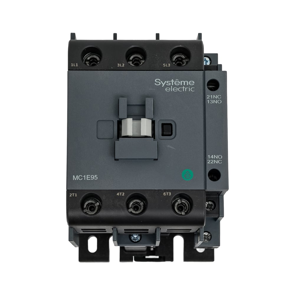 Изображение товара Контактор Systeme Electric MC1E 3п 95А с катушкой 220/230В AC 1NO+1NC