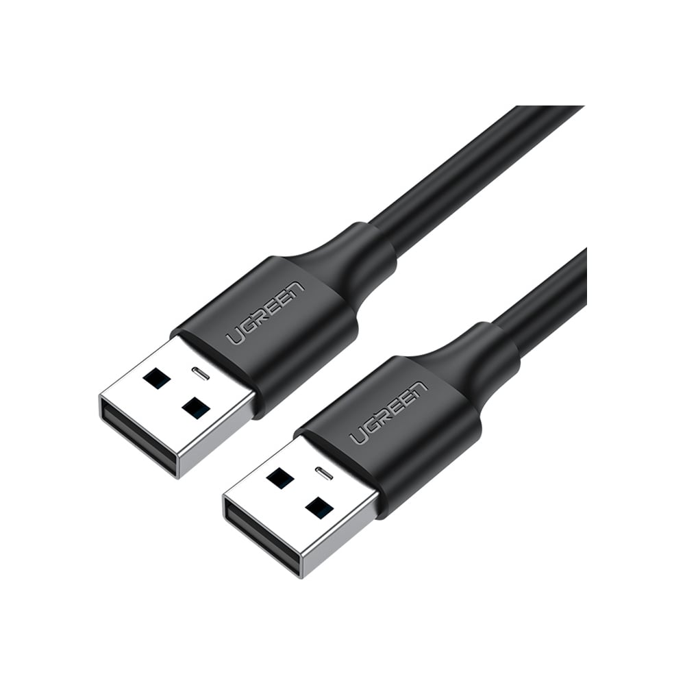 Изображение товара Кабель Ugreen US102 USB 2.0 A Male to A Male 1м черный