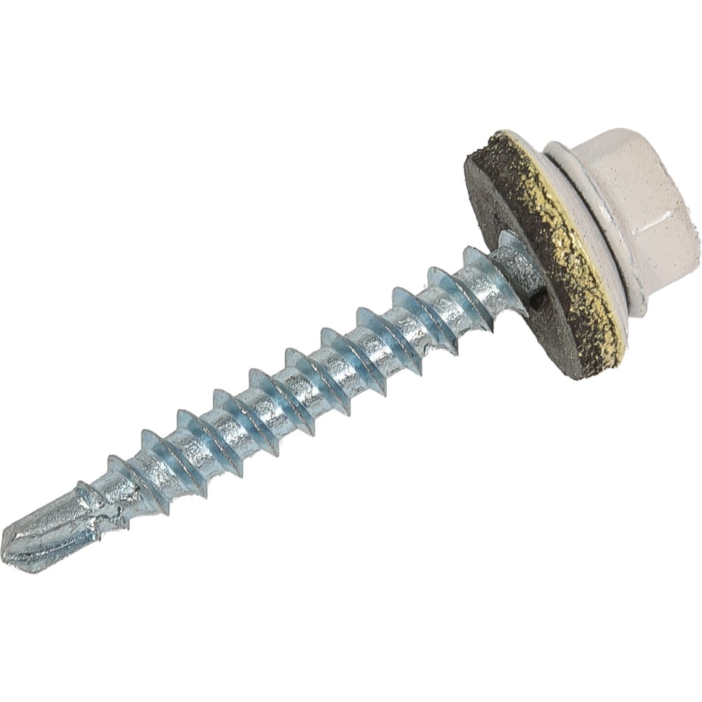 Изображение товара Саморез STEELREX для кровли RAL9003 4.8x35, 60 шт.