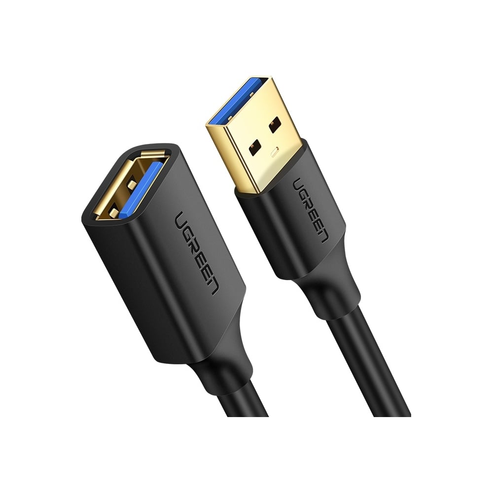 Изображение товара Кабель Ugreen US129 USB 3.0 Extension Male 2 метра черный