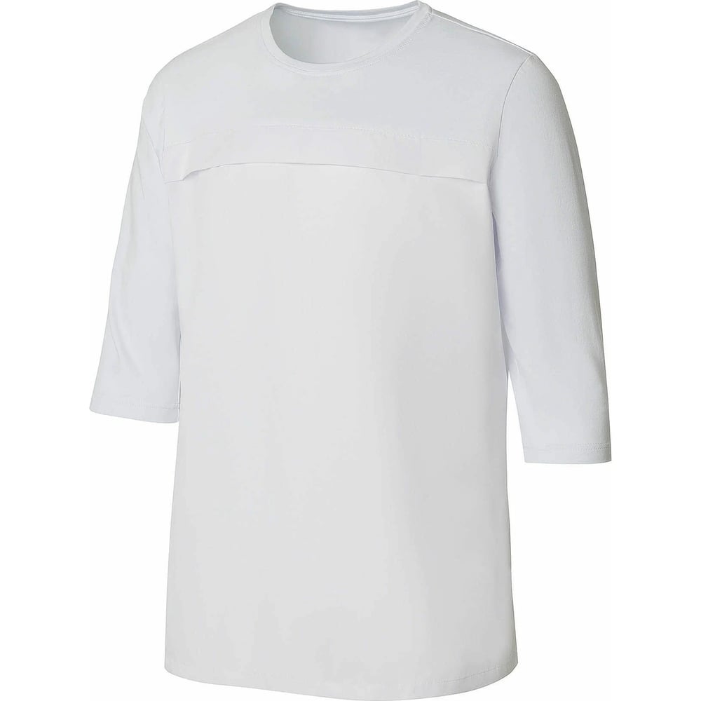 Изображение товара Китель унисекс Micromesh белый 48-50 (M-L) 3/4 рукав