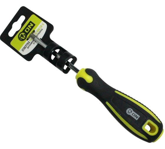 Изображение товара Отвертка ON PH1 5х75мм, CR-V, двухкомпонентная рукоятка 07-01-101