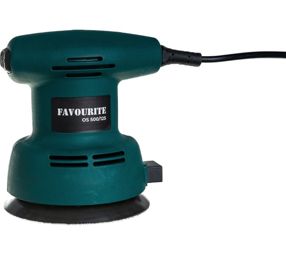 Изображение товара Орбитал.шлиф.машина FAVOURITE OS 500/125 500Вт, диск125мм 11000об/мин 108100500