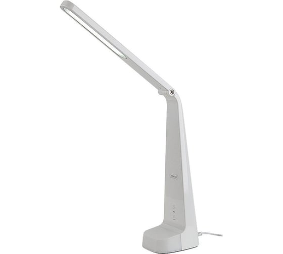 Изображение товара Светодиодный настольный светильник General Lighting Systems 9Вт, 460лм, 5500К, холодный белый свет, сенсорное включение, белый GLTL-033 800033