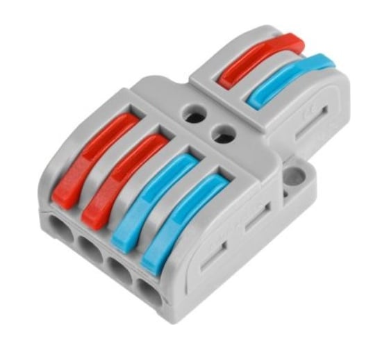 Изображение товара Клемма ЮПИТЕР соединительная разветвительная СК-324 (2.5 мм2) (3 шт) JPZ1-7201-09-3