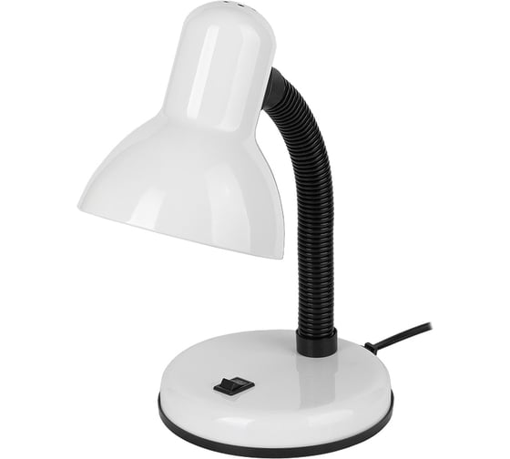 Изображение товара Настольный светильник General Lighting Systems на основании Е27, 320х142мм, белый GTL-027-60-220 800127
