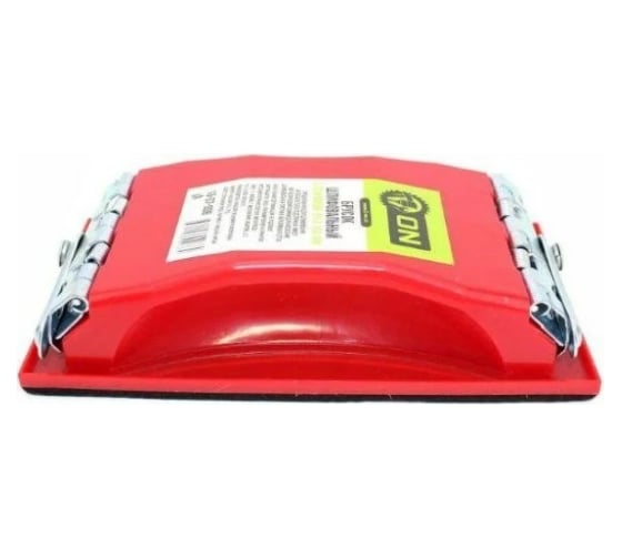 Изображение товара Шлифовальный брусок с зажимом ON 85x160 мм 19-07-006