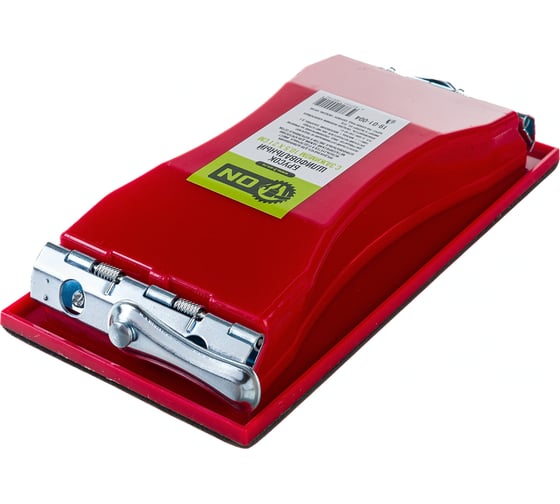 Изображение товара Шлифовальный брусок с зажимом ON 10,5x21см 19-01-004