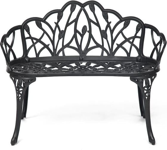 Изображение товара Скамья Tetchair Secret De Maison Strauss (Штраус) алюминиевый сплав, 99хх56x76см, черный 11375