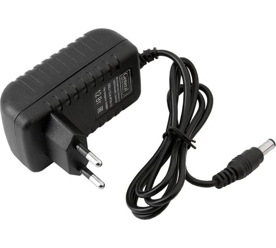 Изображение товара Источник постоянного напряжения с вилкой для светодиодной ленты General Lighting Systems 12Вт 110-240В IP20 GDLI-12-A-IP20-12 510001