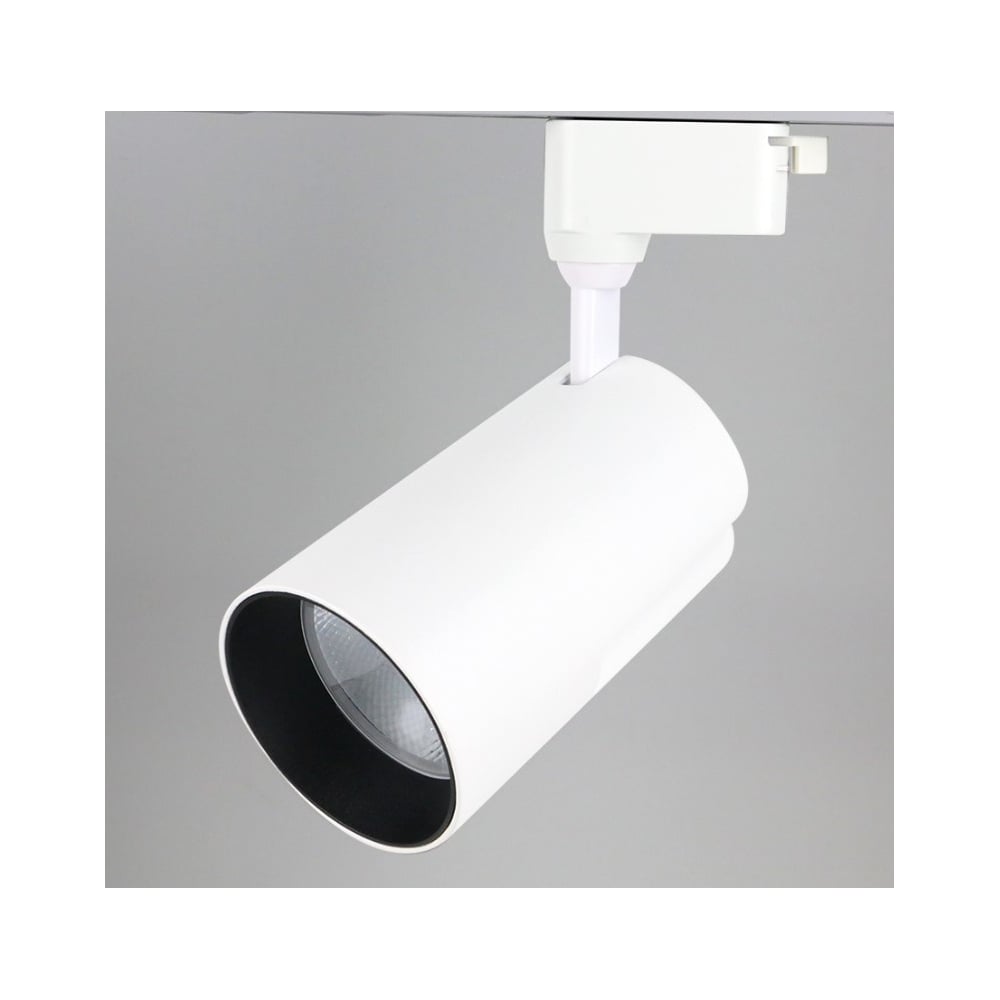 Изображение товара Светильник трековый 1фазный General Lighting Systems 35Вт  IP40, 76х130х210мм,  GTR-35-1-IP40-S-W-4 белый 580053