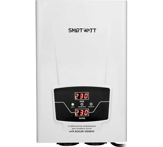 Изображение товара Стабилизатор напряжения SmartWatt AVR BOILER 1500RW X518032463