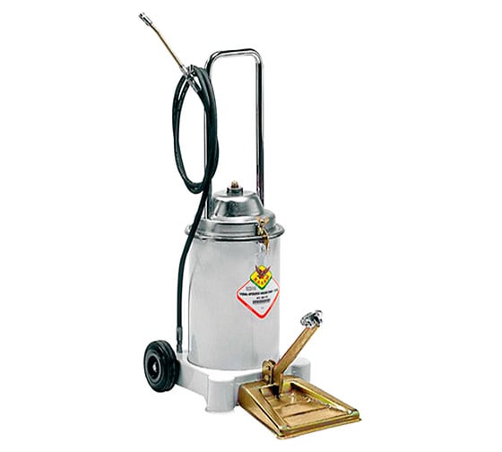 Изображение товара Установка для подачи консистентных смазок с ножным приводом RAASM 13 л. цв. серый 68113/C1 В0000000073528