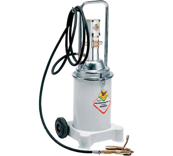 Изображение товара Установка для подачи консистентных смазок с пневматическим приводом RAASM 13 л, серый 68213/C1