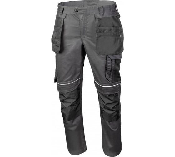 Изображение товара Брюки рабочие HOEGERT TECHNIK HASSO темно-серые S (48) HT5K816-S