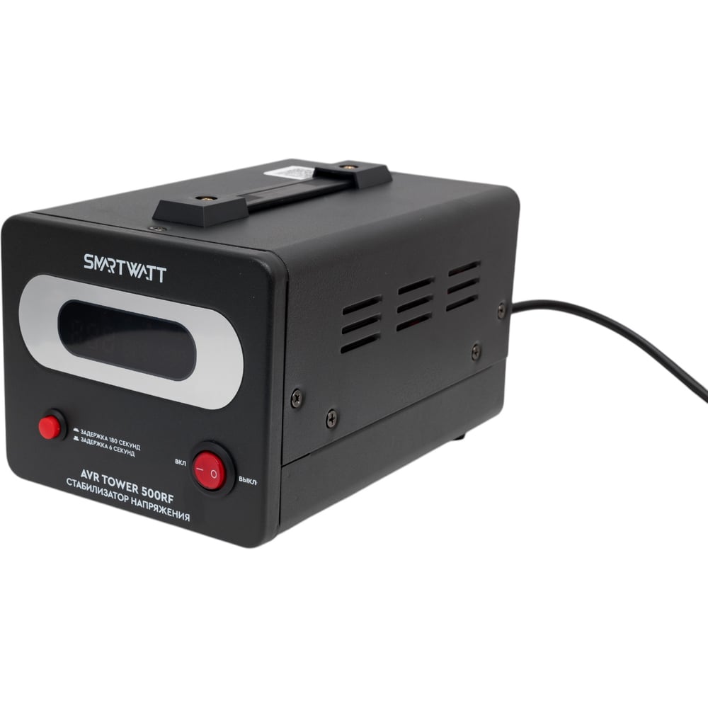 Изображение товара Стабилизатор напряжения SmartWatt AVR TOWER 500RF 500Вт для дома и офиса