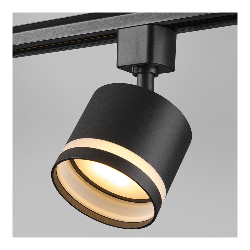 Изображение товара Светильник трековый 1фазный General Lighting Systems GX53, 1 фаза, IP40, 80х80х115мм, черный GTR-GX53-1-LR-IP40-B 580221