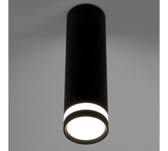 Изображение товара Светильник спот светодиодный потолочный General Lighting Systems 15Вт, 4000К, Нейтральный белый, 55х55х200мм, черный GLC-15-IP20-80-200-B-4 581910