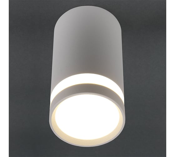 Изображение товара Светильник спот светодиодный потолочный General Lighting Systems 15W 4000К, Нейтральный белый, 55х55х100мм, белый GLC-15-IP20-80-100-W-4 581907