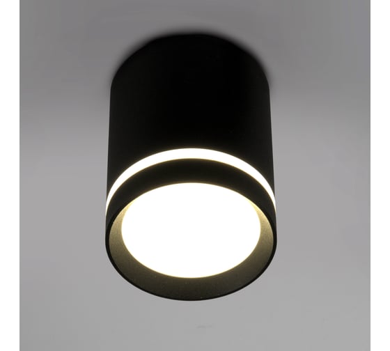 Изображение товара Светильник спот светодиодный потолочный General Lighting Systems 25W 4000К, Нейтральный белый, 80х80х100мм, черный GLC-25-IP20-100-100-B-4 581912