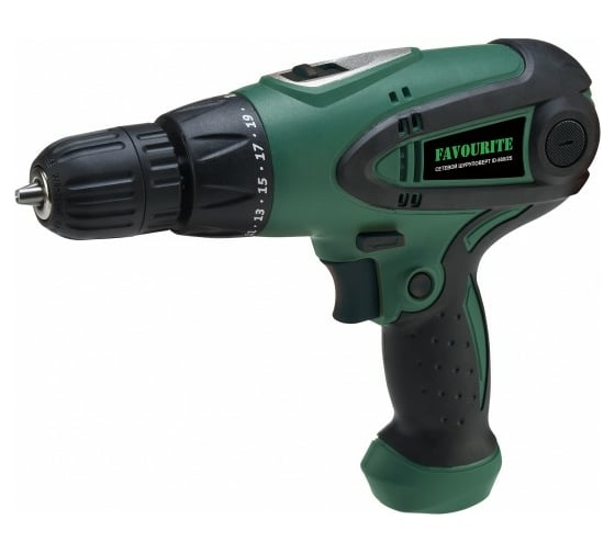 Изображение товара Сетевой шуруповёрт FAVOURITE ID 500/2S 500Вт, 2 скорости, 300-1000об/мин 102105002